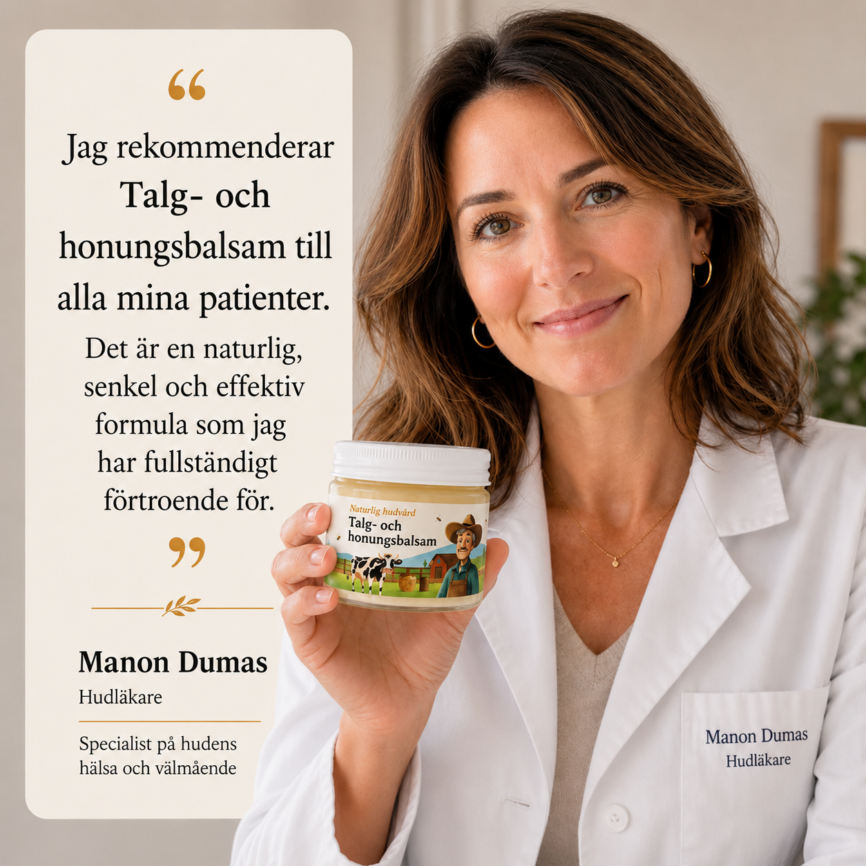 Talg- och honungsbalsam – 60 ml