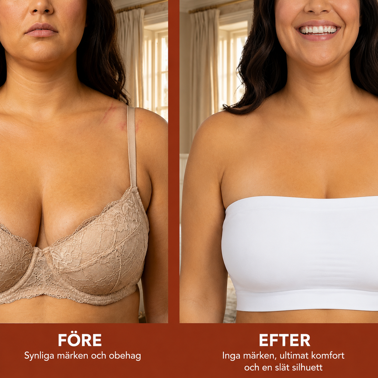 Mirelle™ Bandeau-BH | Ingen justering, inga märken, inget obehag