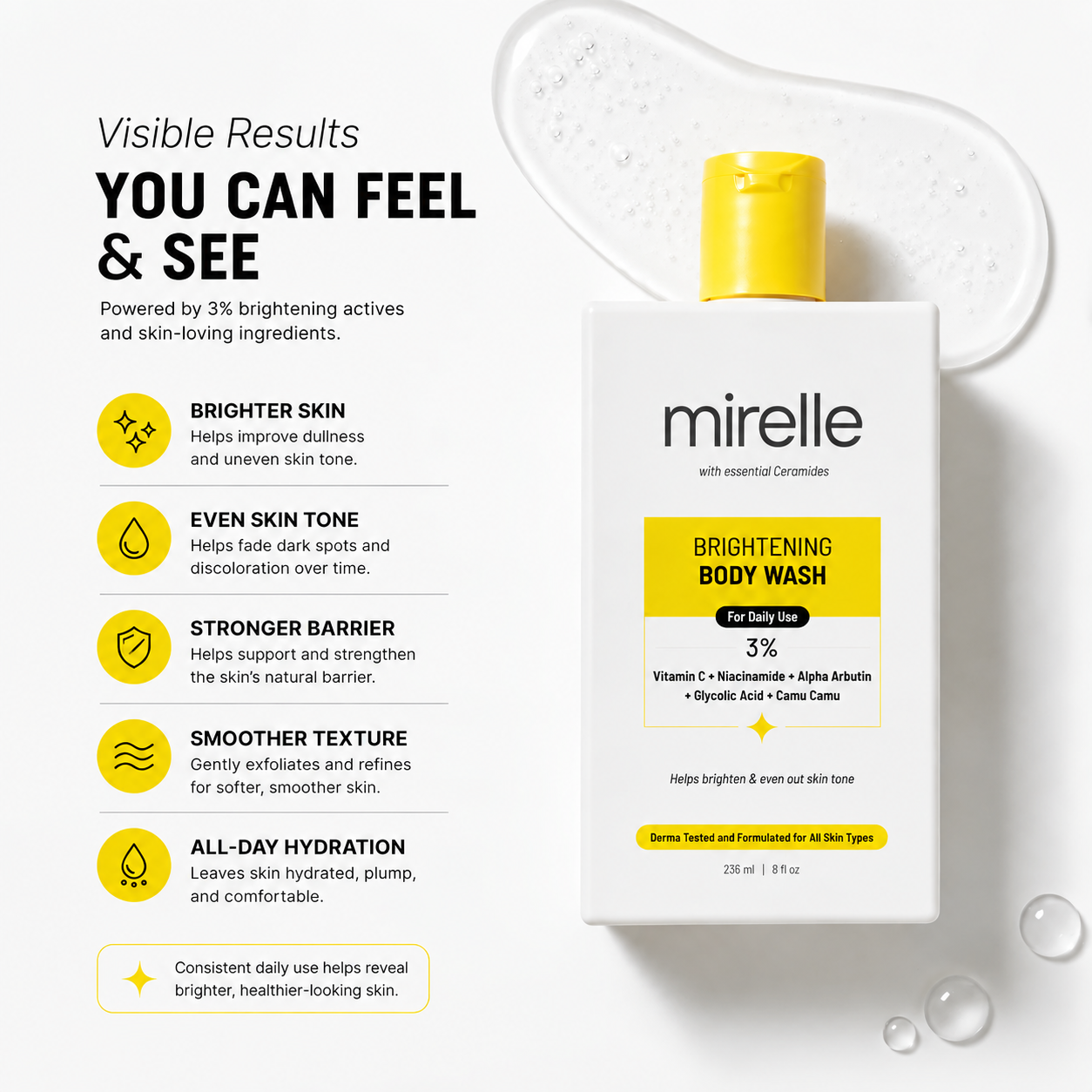 Korean Hyperpigmentation Correcting Body Wash